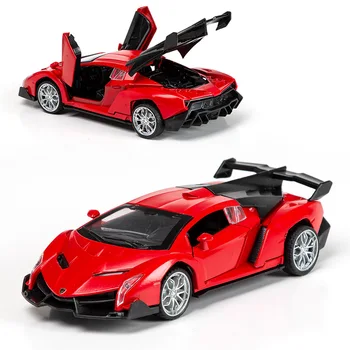 1:32 ספורט Diecasts מתכת לרכב רכב מכונית צעצוע מודל לסגת צעצוע לילדים לסגת מודלים ילד מתנות