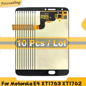 10 יח ' נבדק LCD למוטורולה Moto E4 XT1763 XT1762 XT1772 e4 תצוגת LCD מסך מגע דיגיטלית הרכבה החלפה
