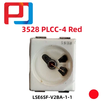 100pcs PULAR LSE6SF-V2BA-1-1 האם E6SF-V2BA-1-1 3528 אדום PLCC-4 קתודה משותפת סופר מבריק LED אחוריים SMD מקורי חדש