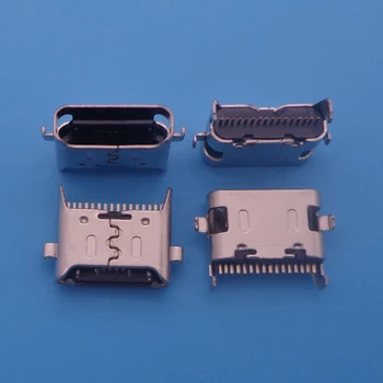 10Pcs 16 פינים מסוג C-USB לטעינה יציאת ג ' ק שקע עבור Samsung A21 A215 A215U A215F A20S A207 207F A2070 מטען מחבר