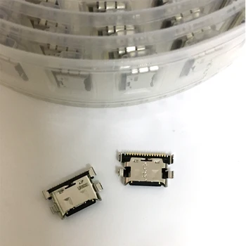 10pcs המקורי USB טעינת ההתקן Dock Connector שקע עבור Samsung A30 A50 A60 A70 A20 40א A51 A21S A50S A40S A30S A70S