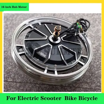 16 אינץ 48v 500w 1000w המוקד המוטורית עבור קורקינט חשמלי אופניים אופניים