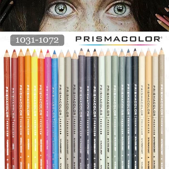 1PCS האמריקאי Prismacolor PC1031-1072 שמנוני בצבע עיפרון ציוד אמנות ציור רישום למבוגרים צביעה סמן ציור