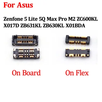 2-10Pcs FPC מחבר סוללה בעל קליפ לוח Plug עבור Asus Zenfone 5 לייט 5Q מקס פרו M2 ZC600KL X017D ZB631KL ZB630KL X01BDA