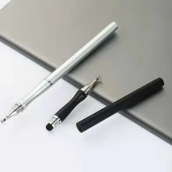 2 in1 עט אוניברסלי ציור לוח מסך קיבולי לגעת עט עבור אנדרואיד נייד טלפון חכם עיפרון אביזרים