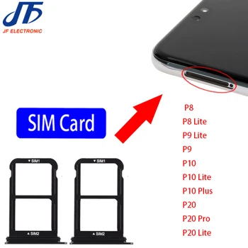 20Pcs חריץ לכרטיס SIM מגש בעל שקע עבור Huawei P8 P9 P10 P20 Lite PRO 2019 2017 מתאם חלקי חילוף
