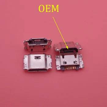 20pcs 7 Pin מיקרו USB לטעינה מחבר מטען יציאת עבור Samsung A9 סטאר לייט A6050 A6058 A605D/F A6+ A60Plus A7 A750 A750F