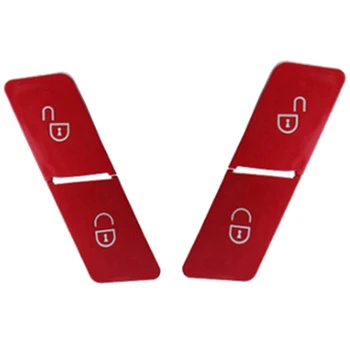 4 Pack אדום דלת המכונית מתג הנעילה חלק ערכת מתג שמאל וימין מרצדס E קלאס GLK קיר 204 207 W212