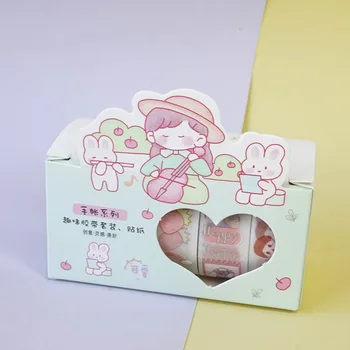 5 יח ' Washi Tape DIY Pegatinas אלבום אסתטי כתיבה Cinta Washi Adhesiva Decorativa רובן Adhesif מסקינגטייפ.
