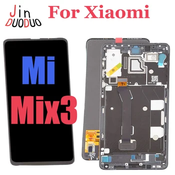 6.39 מקורי XIAOMI Mi לערבב 3 תצוגת LCD מסך מגע דיגיטלית הרכבה עבור Xiaomi Mix3 LCD עם מסגרת החלפת M1810E5A