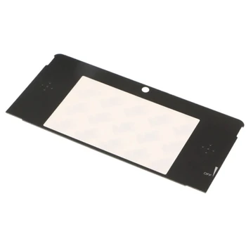 634A החלפת זכוכית עליון העליונה מסך מסגרת כיסוי עדשת מגן מסך LCD הגנה-מסך מהיר-תיקון הולם עבור 3DS