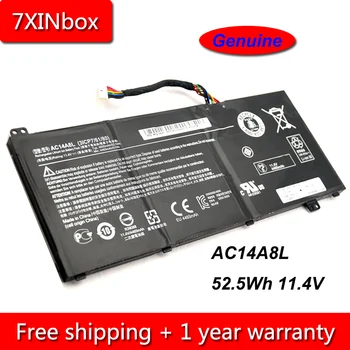 7XINbox 52.5 מ 11.4 V מקורי AC14A8L סוללה של מחשב נייד עבור Acer Aspire VN7-571 VN7-571G VN7-591 VN7-591G VN7-791G KT.0030G.001