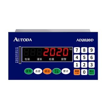 AD2020D במשקל להציג שליטה מכשיר כמותית אריזה מילוי אוטומטי במשקל של בקר RS485