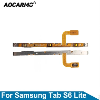 Aocarmo עבור Samsung Galaxy Tab S6 לייט כוח נפח על להגמיש כבלים 4G WIFI P610 P615 P615C חלקי חילוף