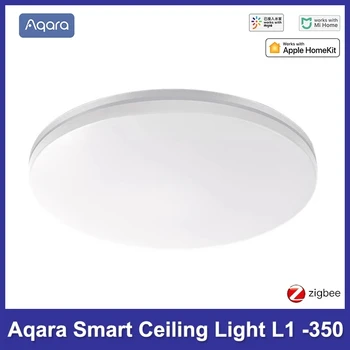 Aqara חכם התקרה אור L1-350 Zigbee 3.0 טמפרטורת צבע להתאים Led אור לעבוד עבור אפל Homekit Mijia אפליקציה השינה מנורת LED
