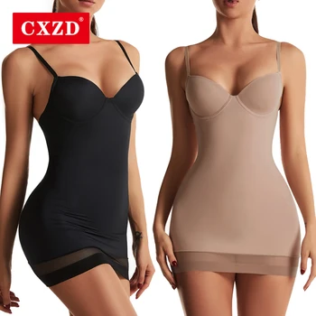 CXZD בגד נשים Shapewear הגוף מגבש עם כוס דחיסה גופות הבטן נדן המותניים מאמן מצומצם הרזיה תחתונים