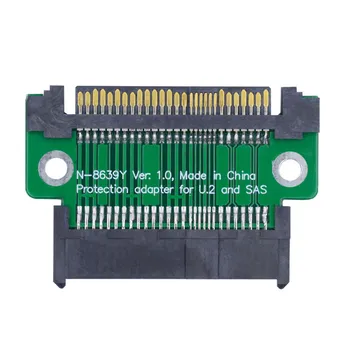 Cablecc U. 2 U2 SFF-8639 NVME PCIe 4.0 SSD מתאם זכר ונקבה סיומת 68pin PCI Express PCBA