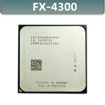 FX-סדרת FX-4300 FX 4300 3.8 GHz Quad-Core CPU מעבד FD4300WMW4MHK תושבת AM3+