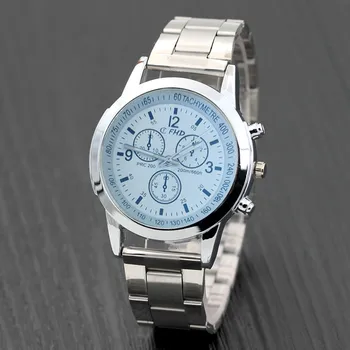 Fhd עסקים שעון Mens שעונים נירוסטה רצועה גברים שעון יד מותג יוקרה מינימליסטי Mens שעון יד רלו גבר Часы