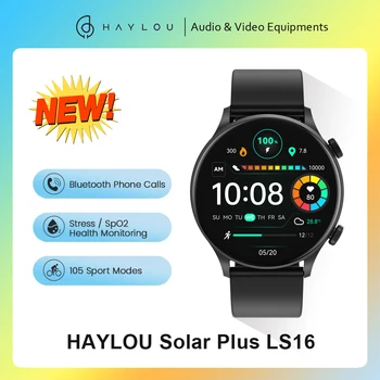 HAYLOU LS16 חכם לצפות HD מסך בצבע BT קורא IP68, עמיד למים כושר גשש לפקח על קצב לב לישון Smartwatch