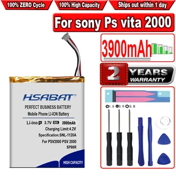 HSABAT 3900mAh SP86R סוללה עבור sony Ps vita 2000 psvita2000 PSV 2XXX PSV SP86R PSV2000 PCH-2007 4-451-971-01 PS ויטה 2007