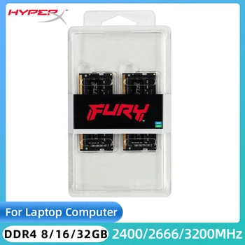 HyperX Memoria DDR4 RAM 32GB 16GB 8GB 2x16GB קיט 2x8GB 3200MHz 2666 2400MHz נייד 1.2 V 260Pin PC4-21300 SODIMM המחברת זיכרון