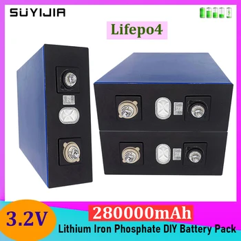 Lifepo4 3.2 V 280Ah סוללה איכותי ליתיום ברזל פוספט סוללה עבור RV 12V 36V 48V RV טנדרים החניכים EV מלגזה היאכטה ג ' יפ