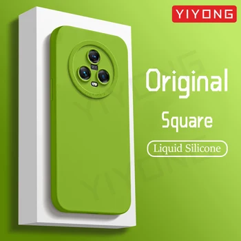 Magic5 Pro מקרה YIYONG נוזל סיליקון רך כיסוי עבור Huawei הכבוד קסם 5 4 Magic4 Pro Magic5 לייט 5G Shockproof טלפון המקרים