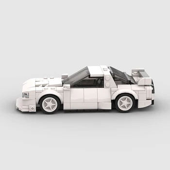 Mazdaed RX-7 FD MOC מהירות אלוף רכב רכב רייסר אבני בניין לבנים יצירתי המוסך צעצועים לילדים