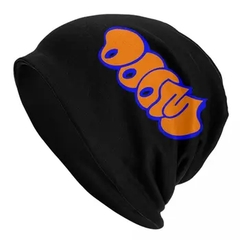 Mf Doom לוגו בונט כובעים מזדמן סקי Skullies כובעים כובעים יוניסקס לסרוג כובע קפיץ דו-שימושי כמוסות
