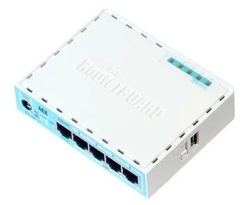 MikroTik RB750Gr3 הקס Gigabit Ethernet לנתב מיני הנתב האלחוטי משלוח חינם