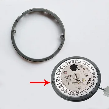 NH36 NH35 7S26 תנועה מחזיק Spacer טבעת פלסטיק חיוג בעל מעגל לseiko גברים צלילה מכני תיקון שעונים