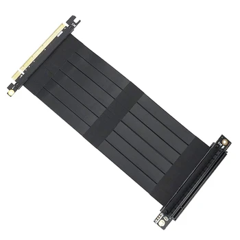 PCI-E 3.0 16X כרטיס גרפי כבל מאריך PCIE X6 כדי X16 התקנה אנכית כרטיס גרפי חיצוני כבל מתאם