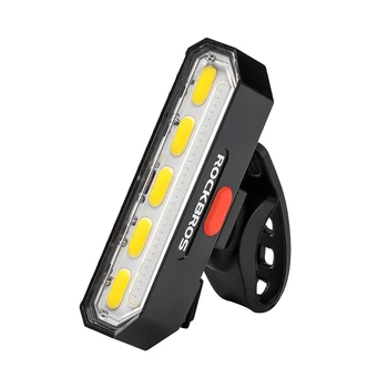 ROCKBROS אופניים אור לשליטה אלחוטית אופניים אחורי 800mAh LED USB Rechargable בטיחות האור האחורי רכיבה אזהרה אור אחורי