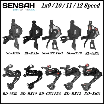SENSAH MTB אופני Derailleurs MX9 RX10 CRX Pro RX12 XRX 1x9 1x10 1x11 1x12 מהירות ההדק ההילוכים האחורי Derailleurs על M6000 M9100