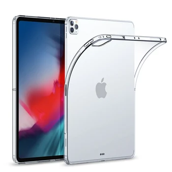 TPU ברור Case עבור iPad Pro 12.9 11 Mini Case 6 2021 סיליקון שקוף דק במיוחד כיסוי עבור iPad 4 מקרה Coque אביזרים