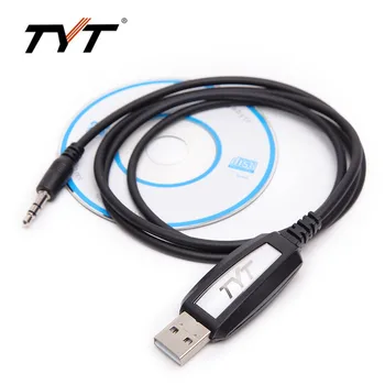 TYT USB תכנות כבל עם התוכנה לדיסק נייד CB שני רדיו דרך TYT ה-9000 ה-9000D UHF/ VHF