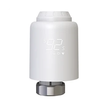 Tuya ZigBee Thermostatic רדיאטור שסתום SmartLife שלט אלחוטי חימום טמפרטורה בקר שליטה קולית