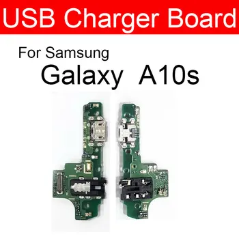 Usb שקע הטעינה נמל לוח Samsung Galaxy A10s SM-A107FD A107FD מטען Usb מחבר מודול USB מטען לוח החלפה