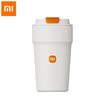 Xiaomi Mijia מותאם אישית נייד כוס קפה 500ml בידוד תרמי בקבוק מים 316 נירוסטה אניה דליפת הוכחה עיצוב גביע