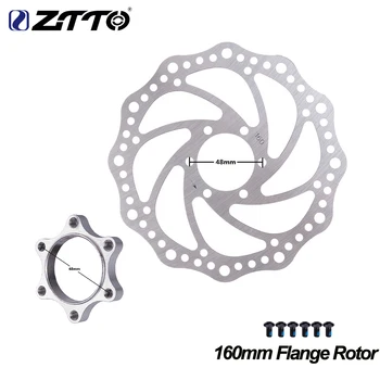 ZTTO אופניים עוצרת אותם הליכי רכזת דיסק דיסק בלם הרוטור 160 מ 