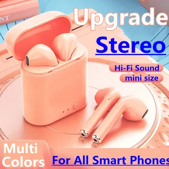 i7s Tws אלחוטית, אוזניות Bluetooth אוזניות עמיד למים אוזניות ספורט אוזניות עבור Huawei Iphone OPPO Xiaomi TWS מוסיקה אוזניות