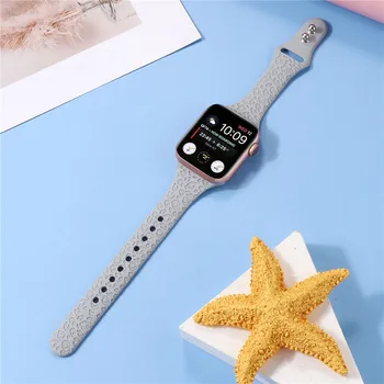 אופנה נמר הדפסה סיליקון רצועת שעון 45mm עבור אפל iwatch S7 S8 6 5 4 3 2 1 סה החלפת רצועת השעון 49mm 44mm 42mm 40mm