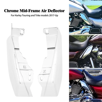 אופנוע Chrome אמצע מסגרת האוויר העלה מגינים מתחת למושב מנוע חום המגן על הארלי הופעות אלקטרה רחוב דרך הגלישה FLHR 17-אפ