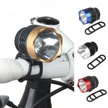 אופני אור בהירות גבוהה עמיד למים גדול-טווח LED ניתן לעמעום אור אופני הרים ארוך טווח האור רכיבה על אופניים אביזרים