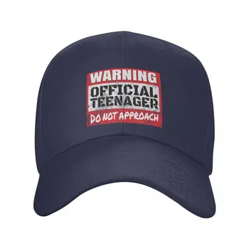 אזהרה רשמית נער מצחיק - 13 מתנת יום הולדת כובע בייסבול כובע גולף האיש הרים מעצב האדם את הכובע של נשים