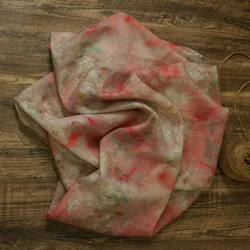 איכות גבוהה רמי tissu יפה דפוס דיגיטלי tissus סוף גבוה שמלה cheongsam diy בדים