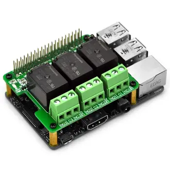 אלקטרוניקה-סלון RPi כוח ממסר לוח מודול הרחבה, עבור Raspberry Pi A+ B+ 2B 3B.