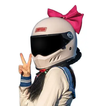 אנימה מירוץ Capacete Raimu קוואסאקי Cosplay Bowknot בטיחות, כובע, קסדה אופנוע AccessoriesMotocross TMS Entertainment הקסדה