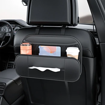 במושב האחורי של רכב שקית אחסון תלוי תיק המכונית ילד במושב האחורי של שולחן האוכל תיבת אחסון עיצוב פנים רקמות תיבת מקוריות